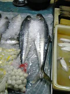 タイの市場 デカイ魚